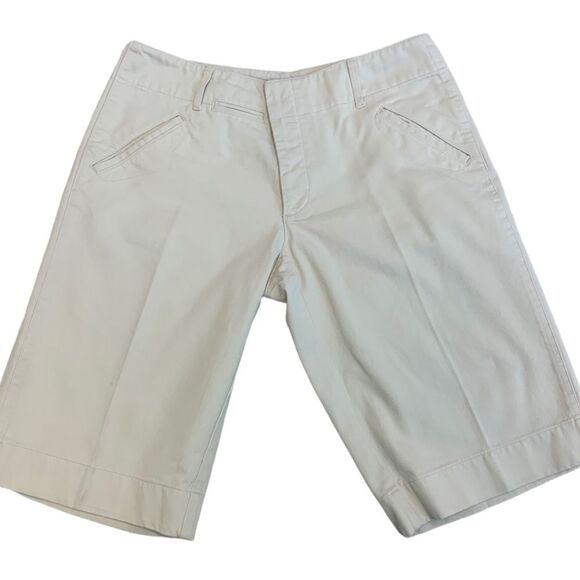 RALPH Lauren women's beige tan brown Bermuda shorts Sz 8 - Picture 3 of 12